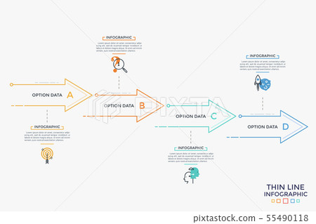 Modern Infographic Template Modern Infographic Template 55490118