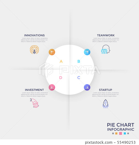 Modern Infographic Template Modern Infographic Template 55490253