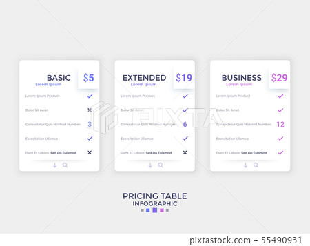 Modern Infographic Template Modern Infographic Template 55490931