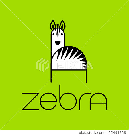 zebra design template - Stock Illustration [55491238] - PIXTA