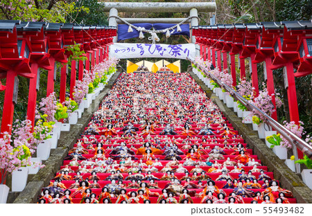 Katsuura Big Hina Matsuri（千葉縣勝浦市，陰陽神社）2019年2月 55493482