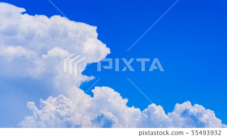 Summer blue sky Summer blue sky 55493932