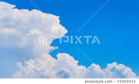 Summer blue sky Summer blue sky 55493933