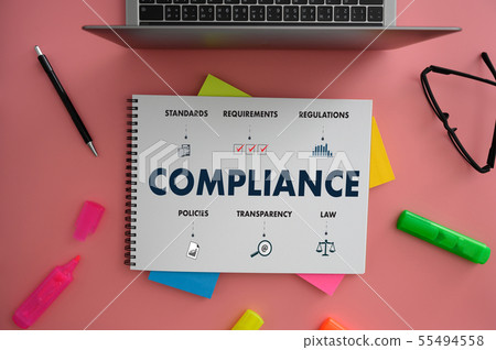 COMPLIANCE REGULATORY COMPLIANCE Business metaphor 55494558