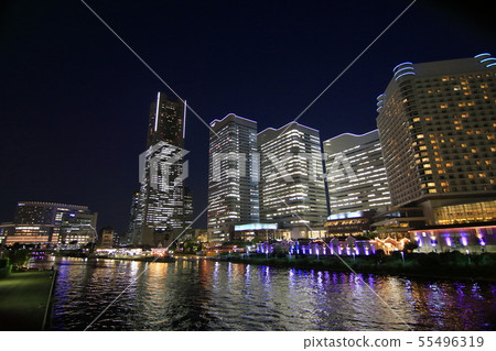 港區未來夜景觀 港區未來夜景觀 55496319
