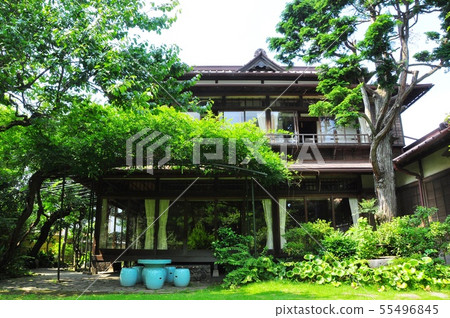 小田原白崎大學大廳景觀的城市景觀 55496845