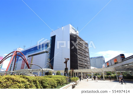立川站北口和多摩單軌鐵路立川市 立川站北口和多摩單軌鐵路立川市 55497414