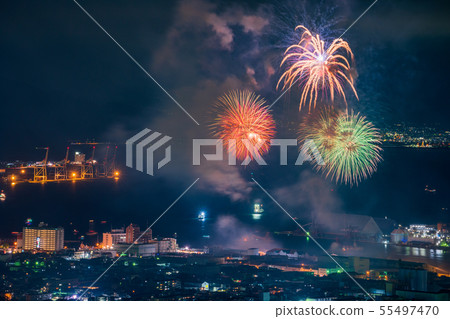 (Shizuoka Prefecture) Shimizu Minato Festival Sea Fireworks Display 55497470