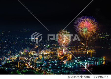 Sebo Seaside Festival Fireworks Festival [Sasebo City, Nagasaki Prefecture] 55498063