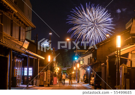 犬山城鎮和Kisogawa長期煙花 55499685