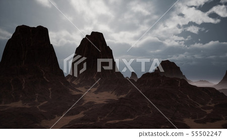 Rock Formations in the Nevada Desert Rock Formations in the Nevada Desert 55502247