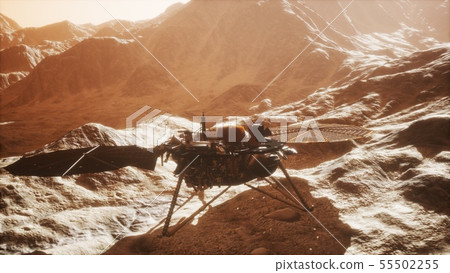 Insight Mars exploring the surface of red planet Insight Mars exploring the surface of red planet 55502255