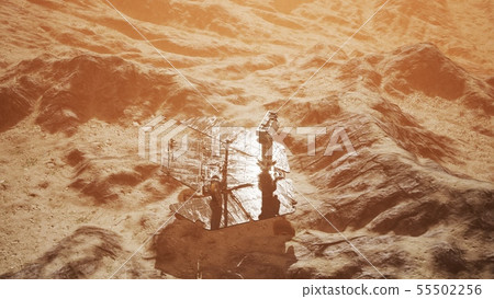 Opportunity Mars exploring the surface of red Opportunity Mars exploring the surface of red 55502256