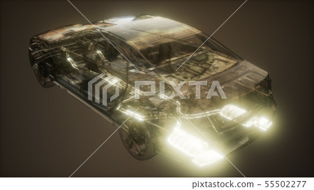 Exhaust System Visible in Car Exhaust System Visible in Car 55502277