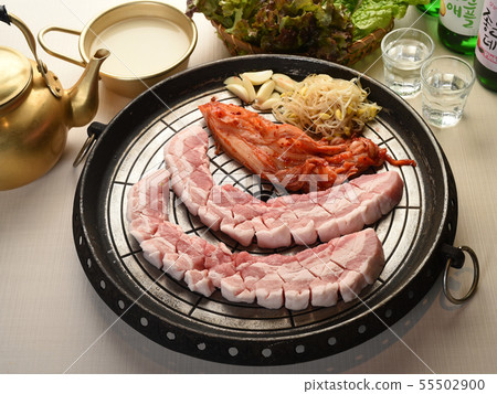 Korean food Samgyeopsal 55502900