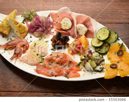 Seafood appetizer platter Seafood appetizer platter 55503066