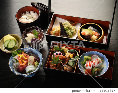 Japanese lunch image Japanese lunch image 55503157
