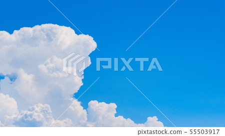 Summer blue sky 55503917