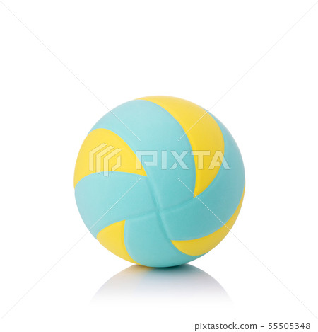 New volleyball ball Studio shot and isolated on white 55505348