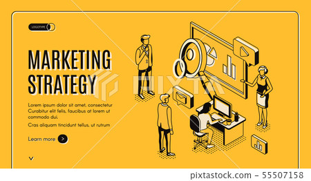Marketing strategy, financial analytic company 55507158