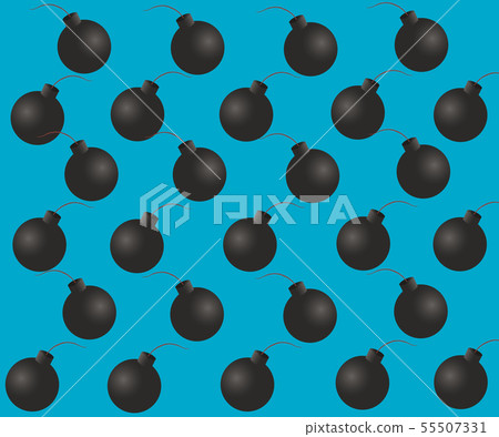BOMB cartoon background BOMB cartoon background 55507331