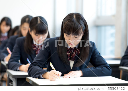 高中生，考試，上課 55508422