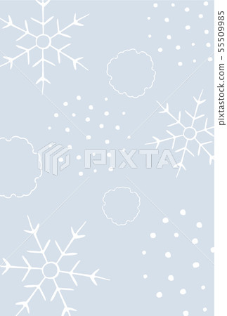 Under mourning postcard Snow crystals Under mourning postcard Snow crystals 55509985