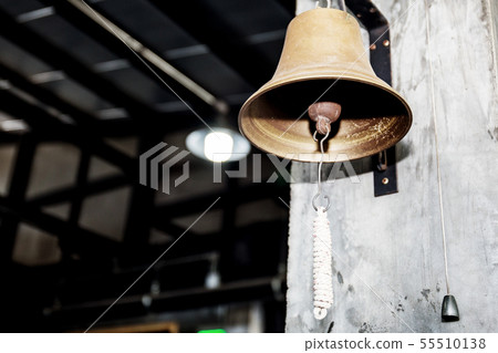 Bell in the Thai boxing stadium. Bell in the Thai boxing stadium. 55510138