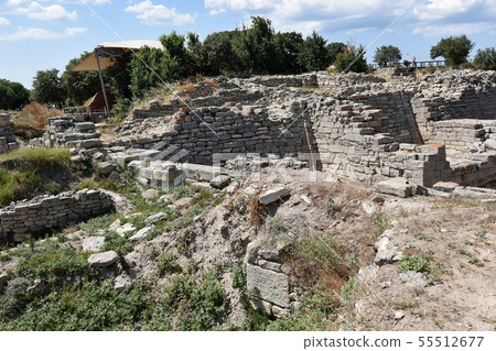 Troy ruins Troy ruins 55512677