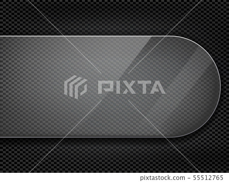 Glass transparent plate on a carbon fiber 55512765