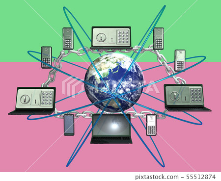 Blockchain security network Blockchain security network 55512874