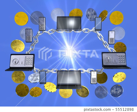 虛擬貨幣加密資產區塊鏈 55512898