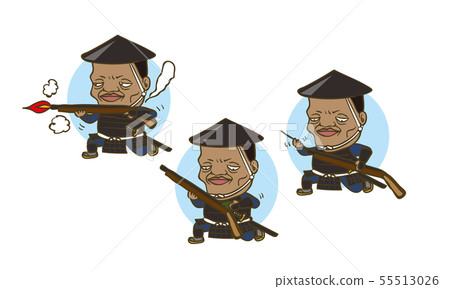 Japanese Warlords: Illustration Japanese Warlords: Illustration 55513026