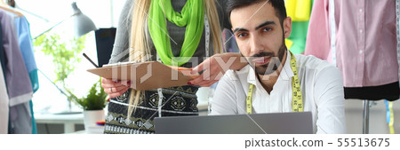 Sewing Dressmaking Concept Fashion Couturier Job Sewing Dressmaking Concept Fashion Couturier Job 55513675