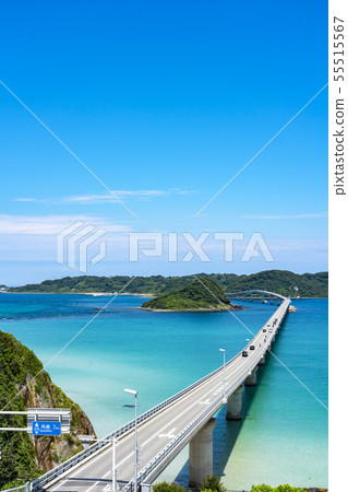 山口縣下關市Kakushima橋 55515567