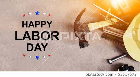 Happy Labor day concept and background. Engineer 55517572