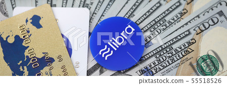 Letterbox view of blue chip with libra sign Letterbox view of blue chip with libra sign 55518526