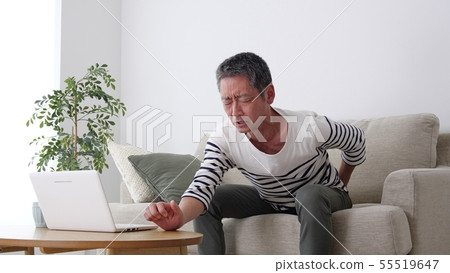 Male 50s 60s Back Pain Male 50s 60s Back Pain 55519647