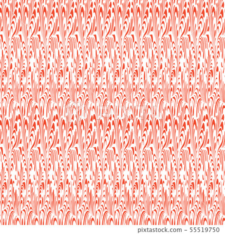 Textured seamless pattern. Geometric floral fabric 55519750