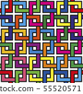 Interlaced Squares Seamless Background 55520571