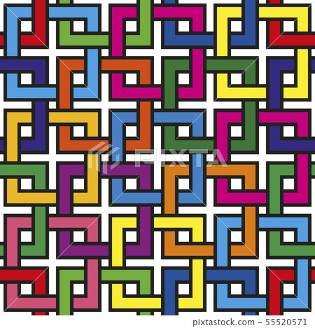 Interlaced Squares Seamless Background Interlaced Squares Seamless Background 55520571