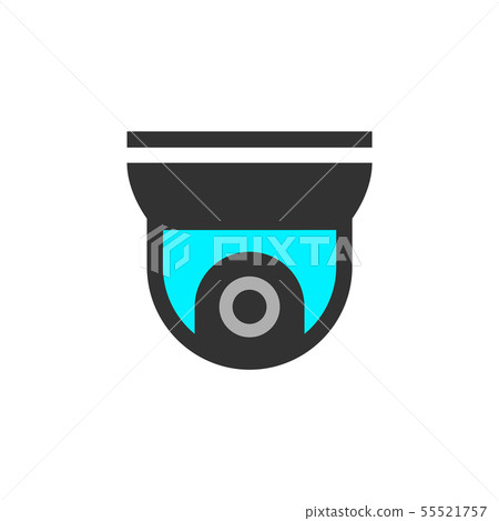 Video surveillance camera vector illustration 55521757