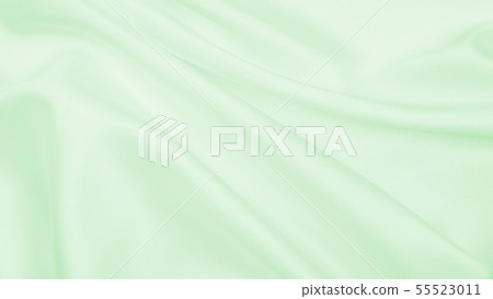 Smooth elegant green silk or satin luxury cloth 55523011