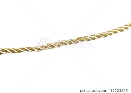 Golden rope isolated Golden rope isolated 55525235