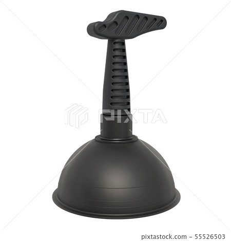 Plunger, 3D rendering Plunger, 3D rendering 55526503
