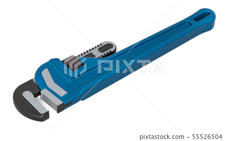 Plumber Wrench, 3D rendering Plumber Wrench, 3D rendering 55526504