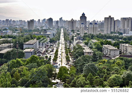 Xi'an, from the seventh floor of the Great Tower 55526882