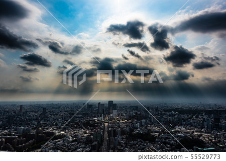 神秘的東京天空 55529773