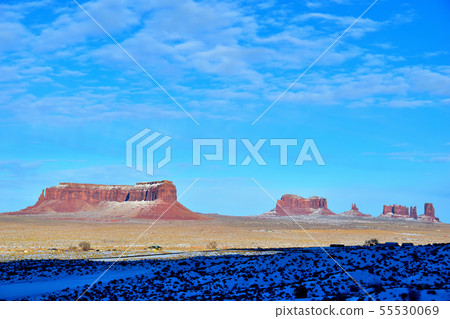 View from Snow Monument Valley Goulding's Lodge View from Snow Monument Valley Goulding's Lodge 55530069