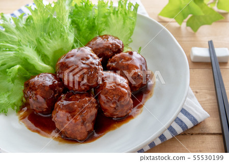 Meat dumpling side dish 55530199